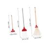 IMIKEYA 1set Dollhouse Mini Cleaning Set Realistic Mop Broom and Toilet Plunger for Miniature Bathroom Decor Accessory Kit for Dollhouse Maintenance and Play view 2