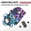 OGRC LCG Low Speed Transmission Complete Gearbox with 9T Motor Pinion for 1/10 Axial SCX10 TRX4 RC Crawler DIY Accessories (Aluminum) view 3
