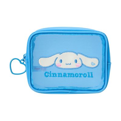 Sanrio 617091 Mini Pouch, Cinnamon Roll, PVC, Polyester, Steel, Accessory Holder, Recommended Ages 3 and Up
