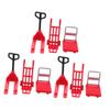 Kisangel Realistic Mini Forklift Model Toy for Boys and Girls Construction Tool Set Moving Platform and Pulley view 1