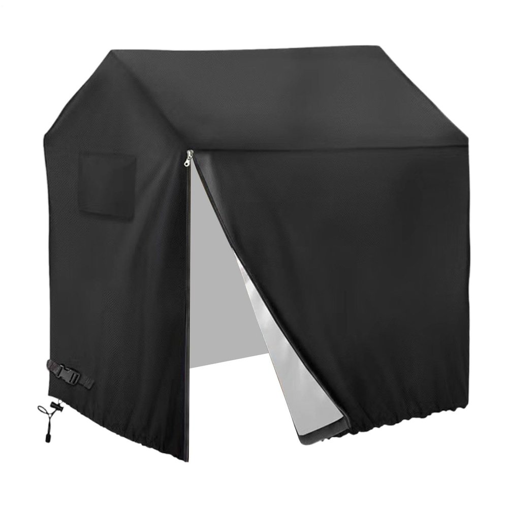 Outdoor Kids Playhouse Cover, Waterproof Cover for Backyard Wooden Playhouse, UV Dustproof Play Houses for Kids Outside, Easy to Put On with Side Zipper