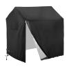 Outdoor Kids Playhouse Cover, Waterproof Cover for Backyard Wooden Playhouse, UV Dustproof Play Houses for Kids Outside, Easy to Put On with Side Zipper view 1