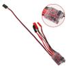 Alipis Brushed Motor Speed Controller Brake for RC Model Vehicles Forward Reverse Functionality Adjustable Settings Compatible Tanks and Boats view 2