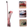 Alipis Brushed Motor Speed Controller Brake for RC Model Vehicles Forward Reverse Functionality Adjustable Settings Compatible Tanks and Boats view 3