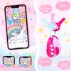 KUBUSFLY Toddler Play Purse for Little Girls, 35PCS Kids Purse with Pretend Play Princess Toys Includes Handbag, Camera, Phone, Wallet, Key, Kids Purse Birthday Gift for Girls Toddler Age 3 4 5 6+ view 4