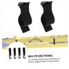 DECHOUS 4pairs Multi-Functional Stroller Hooks Rotation Pram Hooks Mom for Stroller view 3