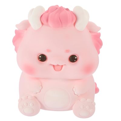 ABOOFAN Piggy Bank Unbreakable Vinyl Bank for Boys and Girls for Home Desk Ornament for Birthdays and Holidays