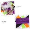 Abaodam 2pcs Girl Embroidery Headpiece Halloween Bow Knot Headband and Orange Black for Newborns to Toddlers Hair Accessory for Dress-up and Photoshoots view 4