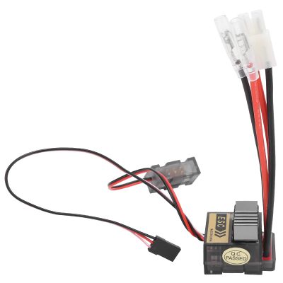 RiToEasysports 320A Brushed ESC Speed Controller for RC Car Boat 7.2-16.8V