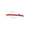 Abaodam 1set Metal Steering Rod Kit for Axial Rc Car Remote Control Steering Links for Enhanced Handling and Includes Tie Rod and Arm view 4