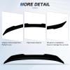 BDBO Rear Spoiler for BMW 4-Series G22 Coupe / M4 G82 2021-2024 Trunk Spoiler Wing Trunk Tail Rear Trunk Lid,Glossy Black Performance - PSM Highkick Style view 4