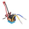 480A Brushed Speed Controller ESC, Multiple Protecting Electronic Speed Controller ESC with Cooling Fan for 1/10 RC Car, Boat view 3