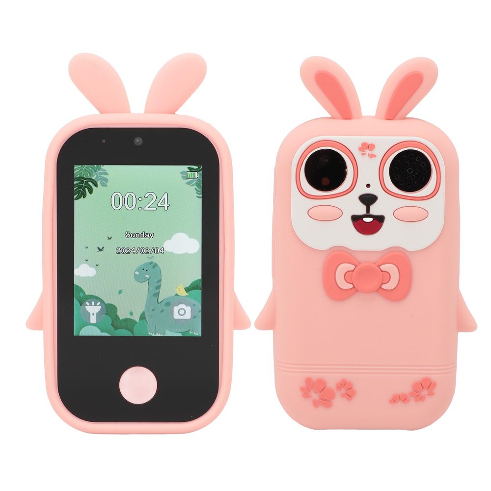 Kids Smart Phone Toy, 1080P 48MP Kids Smart Toy Phone with Selfie Camera, MP3 Music Player, Games, Kids Cell Phone Toy with 2.8inch Touchscreen, Christmas Birthday Gifts for Kids