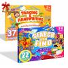 Baobrava Search and Find Book and Handwriting Practice Books Set, More Than 50+ Preschool Learning Activities for Toddler and Kids 3-8, Travel Games for Road Trip Car Airplane view 1