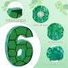 16 Inch Turtle Number 6 Pinata, Turtle Birthday Decorations, Turtle Theme Pinata with 16 Inch Stick Blindfold Confetti for Boy Girl Kids 6th Birthday Party Supplies(6th) view 3