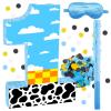16 Inch Number 1 White Cloud Pinata with 16 Inch Piata Stick Blindfold Confetti for Boy Girl Kids 1st Birthday Party Decorations(1st) view 1