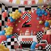16 Inch Number 2 Race Car Pinata with 16 Inch Piata Stick Blindfold Confetti for Boy Girl Kids 2nd Birthday Party Decorations(2nd) view 4