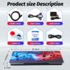 10000 3D Games in 1 Pandora Box Arcade Console  Retro Video Game Machine with Dual Joysticks, 3D System, 4-Player Support, HDMI/VGA Compatible, Save & Search Features (3D 10000 Games) view 3