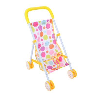 Abaodam Doll Stroller Toy for Dolls Foldable Frame Storage Space Realistic Play for Playtime and Role-Playing Scenarios
