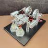 PIONEERX STL-SGM Inline Four-Cylinder Hot Air Stirling Engine External Combustion Engine Power Generator Model view 2
