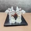 PIONEERX STL-SGM Inline Four-Cylinder Hot Air Stirling Engine External Combustion Engine Power Generator Model view 4