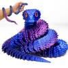 LifeBeWise 3D Printed Snake, 30 Inch Articulated 3D Printed Animals Snake Toys, Like Movable Snakes Realistic Slithering Design, Halloween Decor, Christmas Toy 2025 view 1