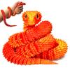 LifeBeWise 3D Printed Snake, 30 Inch Articulated 3D Printed Animals Snake Toys, Like Movable Snakes Realistic Slithering Design, Halloween Decor, Christmas Toy 2025 view 1