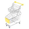 HONMEET Mini Shopping Cart for Boys and Girls Style Toy Shopping Cart Desktop Decor view 1