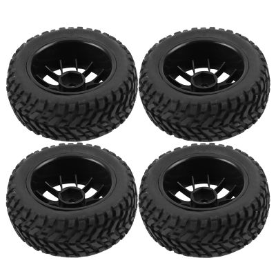 4pcs Set Racing Off Road Car Tires Rubber Tyre Wheel for 1:10 Vehicle Part Off Road RC Tires RC Racing Car Tires 110 Racing Car Tires Tyres 1/10 Off Road Tires RC Car Tires RC