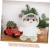 Hemoton Blank Bear Clothes Sublimation-Ready White T-Shirt for Stuffed Animals to Clean for Boys and Girls and Adults view 3