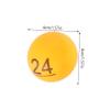 60pcs Game Balls for Raffle and Lottery Draws Plastic Balls with Printed Numbers for Parties Education and Entertainment view 2