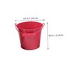 BESPORTBLE 4pcs Boys and Girls Beach Bucket Toy Garden Sand Buckets Random Colors for Sand Play and Creative Imagination for Ages view 4