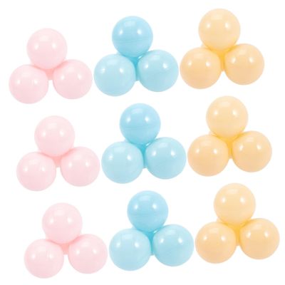 Garneck 50pcs Boys and Girls Pits Balls for Fun Educational Play Round Ocean Balls Material for Party Pool and Playroom Random