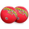 Keepy Uppy Indoor Play Ball Utility Patented, Red Bouncing Ball for Active Games, Kickball 2 Pack view 1