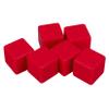 BESPORTBLE 6 Pcs Large Blank Dice Writable Plastic Cubes for Games Educational Activities and Creative Projects for Family Fun and Classroom Learning view 1