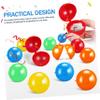 SKISUNO 50pcs Fillable Raffle Balls for Multi-Color Hollow Drawing Balls for Vending Machines Party Games Scale Events and Lightweight Design view 3