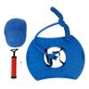 Abaodam 1set Jumping Ball Handle for Boys and Girls Fun Outdoor Sports Toy Pump and Needle Accessories for Exercise and Play Blue Ball Random Pump view 1