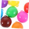 Abaodam 100pcs Adorable Bear-Shaped Ocean Balls for Thickened Plastic Balls for Boy Girl Play Safe Materials for Nursery and Home Enhances Sensory and Motor Skills view 3
