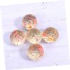 Abaodam 5pcs Fruit Themed Bouncy Rubber Cognitive Toys for Boys and Girls for Parties and Learning Activities Safe Fun for Boy Girl view 4