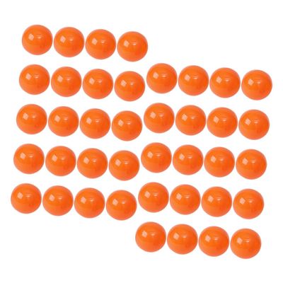 GLEAVI Orange Balls 50pcs for Ball Pit Reusable Openable Design for Party Games