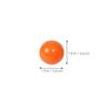 GLEAVI Orange Balls 50pcs for Ball Pit Reusable Openable Design for Party Games view 2