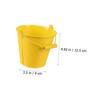 Abaodam 6pcs Mini Sand Buckets for Boys and Girls Tinplate Beach Toys Boy Girl Bucket Design Beach Accessories Random Color view 2