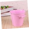Abaodam 6pcs Mini Sand Buckets for Boys and Girls Tinplate Beach Toys Boy Girl Bucket Design Beach Accessories Random Color view 4