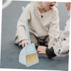 Kisangel 1set Boy Girl Broom and Dustpan Set Mini Cleaning Supplies for Boys and Girls Easy Assembly Space-Saving Design Safe Rounded Edges for Playtime and Educational Activities view 4