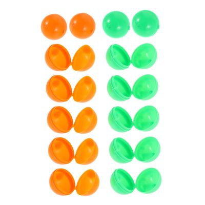 CHILDWEET 25pcs Fillable Raffle Vibrant Colored Hollow Plastic for Lottery Draws Community Events and Bingo Games Lightweight and Portable Fun for All Ages