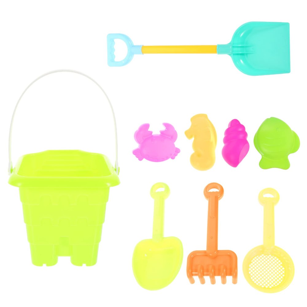 BESPORTBLE 1Set Beach Sand Pail and Shovel Kit for Outdoor Fun Creative Play and Imagination Development for Beach Park Home and Activities