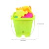 BESPORTBLE 1Set Beach Sand Pail and Shovel Kit for Outdoor Fun Creative Play and Imagination Development for Beach Park Home and Activities view 2