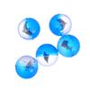 Abaodam 5pcs Dolphin Rubber Bouncy Balls for Boys and Girls Jumping Toy for Learning Playtime Safe Soft Material for Parties Outdoor Activities view 1