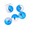 Abaodam 5pcs Dolphin Rubber Bouncy Balls for Boys and Girls Jumping Toy for Learning Playtime Safe Soft Material for Parties Outdoor Activities view 4