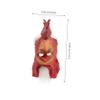 Abaodam Rooster Mask for Halloween Costume Party Realistic Animal Headgear for Masquerade Carnival and Festivals Fun Photo Prop for All Ages view 2